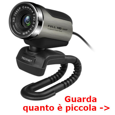 AUSDOM AW615 Webcam USB Full HD 1080P