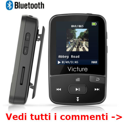 Victure Lettore MP3 Bluetooth